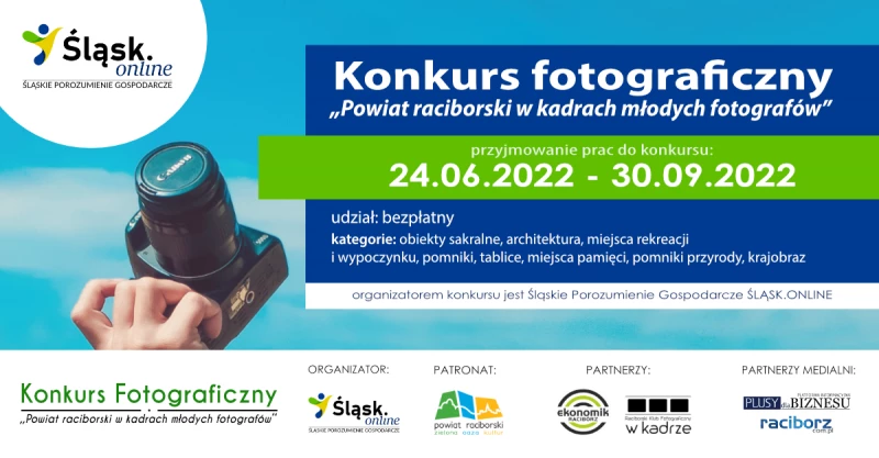 KONKURS FOTOGRAFICZNY „Powiat raciborski w kadrach młodych fotografów”